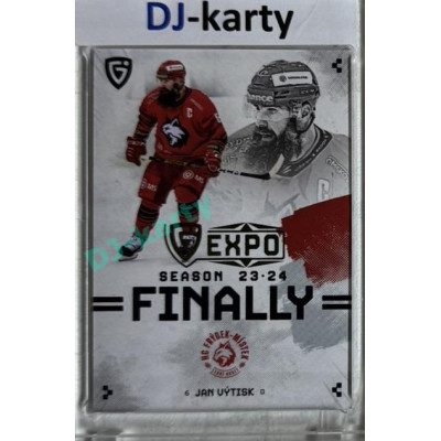 2024 Goal Cards Finally #F-FM3 Jan Výtisk Expo 1of10