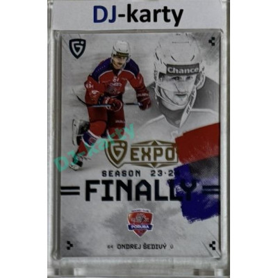 2024 Goal Cards Finally #F-PO3 Ondrej Šedivý Expo 1of10