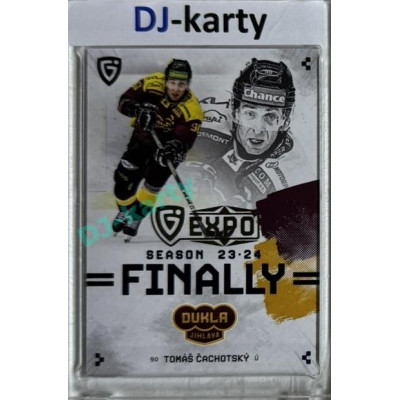 2024 Goal Cards Finally #F-JI3 Tomáš Čachotský Expo 1of10