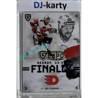 2024 Goal Cards Finally #F-PA3 Jan Zdráhal Expo 1of10