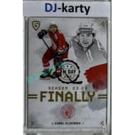 2024 Goal Cards Finally #F-SL1 Karel Klikorka 1st Day of Issue 1of5