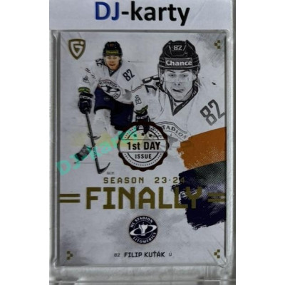 2024 Goal Cards Finally #F-LT2 Filip Kuťák 1st Day of Issue 1of5