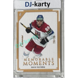 2024 LC Memorable Moments #MO-034 David Pastrňák Canvas Parallel 20/30