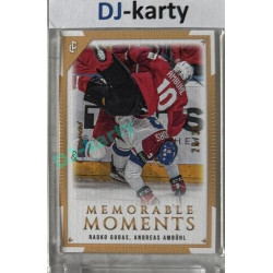 2024 LC Memorable Moments #MO-075 Radko Gudas, Andreas Ambühl Canvas Parallel 20/30