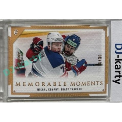 2024 LC Memorable Moments #MO-055 Michal Kempný, Brady Tkachuk Canvas Parallel 14/30