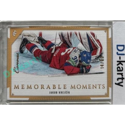 2024 LC Memorable Moments #MO-063 Jakub Krejčík Canvas Parallel 14/30