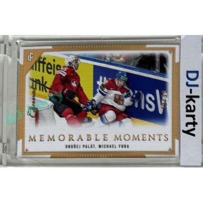 2024 LC Memorable Moments #MO-076 Ondřej Palát, Michael Fora Canvas Parallel 19/30