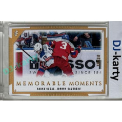 2024 LC Memorable Moments #MO-048 Radko Gudas, Johnny Gaudreau Canvas Parallel 19/30