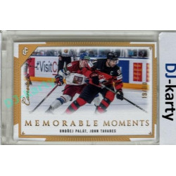2024 LC Memorable Moments #MO-037 Ondřej Palát, John Tavares Canvas Parallel 19/30