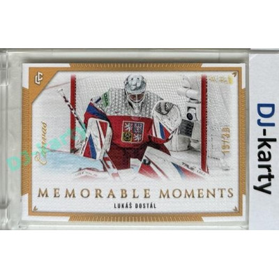 2024 LC Memorable Moments #MO-057 Lukáš Dostál Canvas Parallel 19/30