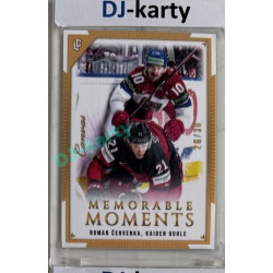 2024 LC Memorable Moments #MO-041 Roman Červenka, Kaiden Guhle Canvas Parallel 26/30