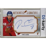 2023/24 LC Expectations Road to Prague #AS-01 Tomáš Dvořák Authentic Signature Prague CardShow 2/2