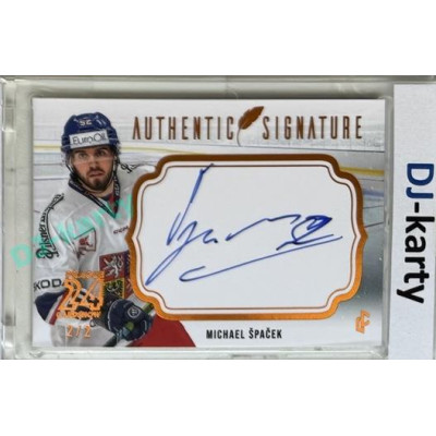 2023/24 LC Expectations Road to Prague #AS-14 Michael Špaček Authentic Signature Prague CardShow 2/2