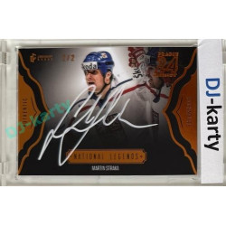 2023/24 LC Expectations Road to Prague #NJ-11 Martin Straka National Legends Authentic Signature Prague CardShow 2/2