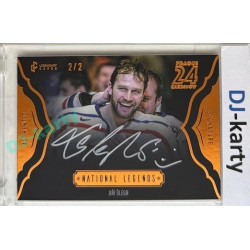 2023/24 LC Expectations Road to Prague #NJ-05 Jiří Šlégr National Legends Authentic Signature Prague CardShow 2/2