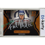 2023/24 LC Expectations Road to Prague #NJ-03 František Kaberle National Legends Authentic Signature Prague CardShow 2/2