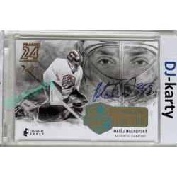 2024 LC Saves Help 5th Anniversary Edition #SHP-02 Matěj Machovský Signature Prague CardShow Turquoise 1of1