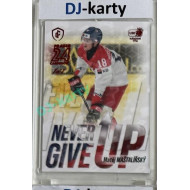 2023/24 LC Expectations Road to Prague #NGU-14 Matěj Maštalířský Never Give Up Prague CardShow Red 1of1