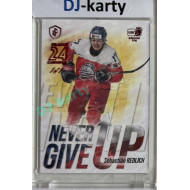 2023/24 LC Expectations Road to Prague #NGU-13 Sebastián Redlich Never Give Up Prague CardShow Red 1of1