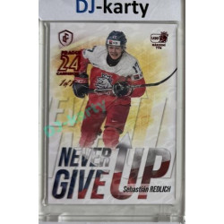 2023/24 LC Expectations Road to Prague #NGU-13 Sebastián Redlich Never Give Up Prague CardShow Red 1of1