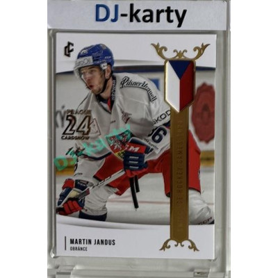 2023/24 LC Expectations Road to Prague #EHS-07 Martin Jandus Prague CardShow Gold 1of1