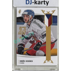 2023/24 LC Expectations Road to Prague #EHS-02 Ondřej Beránek Prague CardShow Gold 1of1