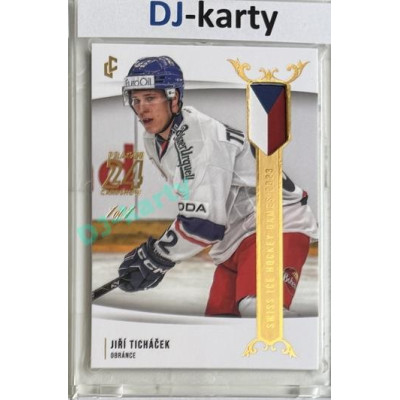 2023/24 LC Expectations Road to Prague #EHS-09 Jiří Ticháček Prague CardShow Gold 1of1
