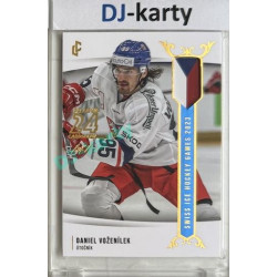 2023/24 LC Expectations Road to Prague #EHS-24 Daniel Voženílek Prague CardShow Blue 1of1