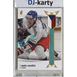 2023/24 LC Expectations Road to Prague #EHS-19 Ondřej Kovařčík Prague CardShow Turquoise 1of1