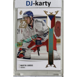 2023/24 LC Expectations Road to Prague #EHS-07 Martin Jandus Prague CardShow Turquoise 1of1
