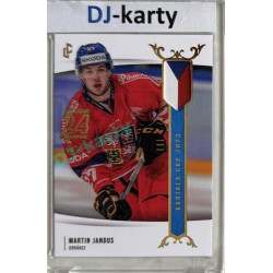 2023/24 LC Expectations Road to Prague #EHK-05 Martin Jandus Prague CardShow Blue 1of1