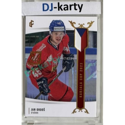 2023/24 LC Expectations Road to Prague #EHK-16 Jan Ordoš Prague CardShow Red 1of1