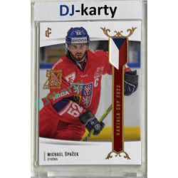 2023/24 LC Expectations Road to Prague #EHK-22 Michael Špaček Prague CardShow Red 1of1