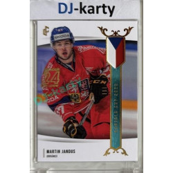 2023/24 LC Expectations Road to Prague #EHK-05 Martin Jandus Prague CardShow Turquoise 1of1
