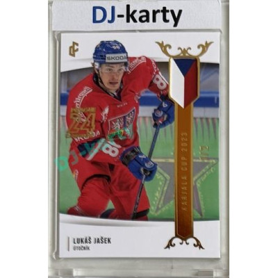 2023/24 LC Expectations Road to Prague #EHK-06 Lukáš Jašek Prague CardShow 1/2