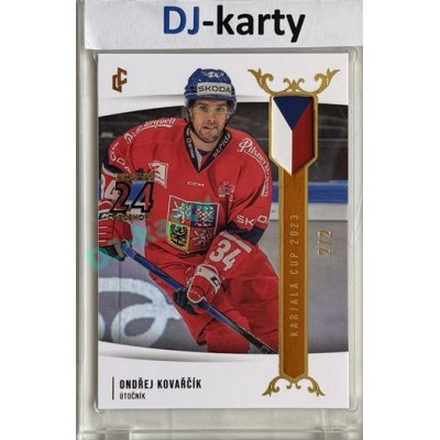 2023/24 LC Expectations Road to Prague #EHK-11 Ondřej Kovařčík Prague CardShow 2/2