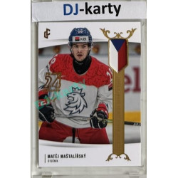 2023/24 LC Expectations Road to Prague #U20-14 Matěj Maštalířský Prague CardShow Gold 1of1