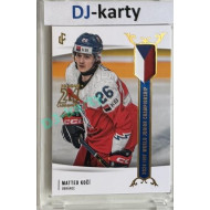 2023/24 LC Expectations Road to Prague #U20-21 Matteo Kočí Prague CardShow Blue 1of1