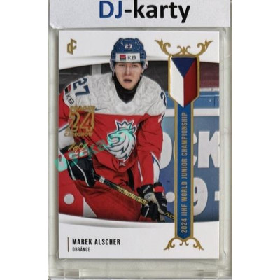 2023/24 LC Expectations Road to Prague #U20-22 Marek Alscher Prague CardShow Blue 1of1