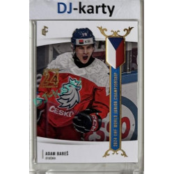 2023/24 LC Expectations Road to Prague #U20-07 Adam Bareš Prague CardShow Blue 1of1