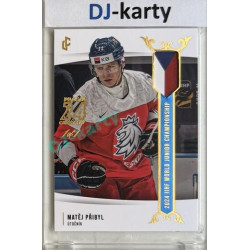 2023/24 LC Expectations Road to Prague #U20-08 Matěj Přibyl Prague CardShow Blue 1of1