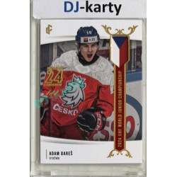 2023/24 LC Expectations Road to Prague #U20-07 Adam Bareš Prague CardShow Red 1of1