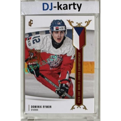 2023/24 LC Expectations Road to Prague #U20-09 Dominik Rymon Prague CardShow Red 1of1