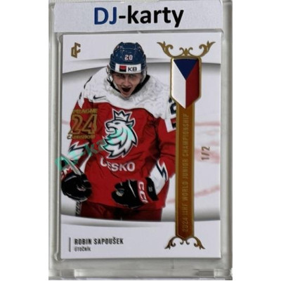 2023/24 LC Expectations Road to Prague #U20-16 Robin Sapoušek Prague CardShow 1/2