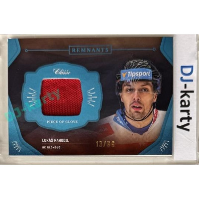2020/21 OFS 2. série Lukáš Nahodil #RPS-LNA 13/66 Game Used Remnants