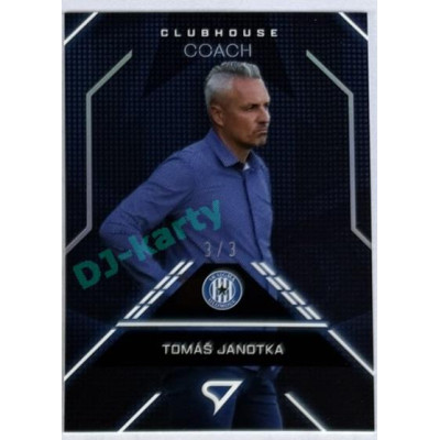 2024/25 Sportzoo Chance Liga 1. série #CH-59 coach Clubhouse Silver Lasers 3/3