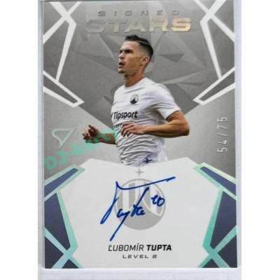 2024/25 Sportzoo Chance Liga 1. série #SS2-LT Ľubomír Tupta Signed Stars Level 2 54/75