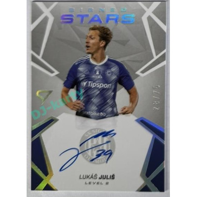 2024/25 Sportzoo Chance Liga 1. série #SS2-LJ Lukáš Juliš Signed Stars Level 2 28/75