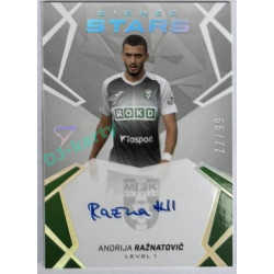 2024/25 Sportzoo Chance Liga 1. série #SS1-AR Andrija Ražnatovič Signed Stars Level 1 22/99