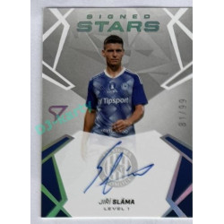 2024/25 Sportzoo Chance Liga 1. série #SS1-JS Jiří Sláma Signed Stars Level 1 81/99